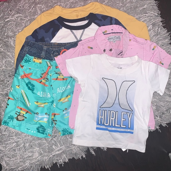 2T mix bundle! Tops & shorts. All very good to excellent condition. - Picture 1 of 10